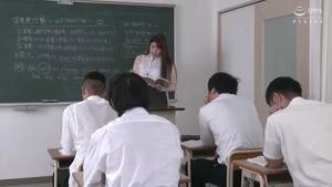 asian teacher fucks student - Asian teacher fucking in the classroom