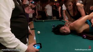 ghetto pool table - Bent over pool table slave fucked - XVIDEOS.COM