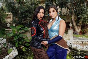 Legend Of Korra Cosplay Porn - Experience anime XXX in real-life with the Legend of Korra lesbian cosplay  porn scene featuring Abella Danger and Karlee Grey