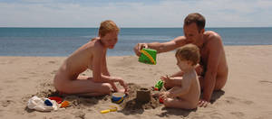 french nudist beach activity - Nudist Families