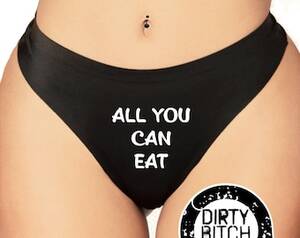 all you can eat panties - All You Can Eat Adult Knickers Fetish Hotwife Cuckold Sex - Etsy