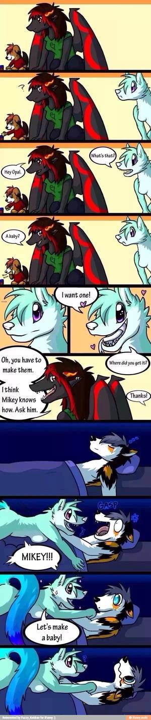 Furry Comic Predatory Pleasure - I love the innocence in this comic.