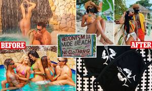 Hedonism Jamaica Sex Videos - Jamaican resort Hedonism II reopens amid the coronavirus pandemic | Daily  Mail Online