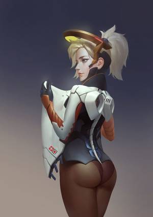 naked anime halloween - Mercy - More at https://pinterest.com/supergirlsart/ #sexy