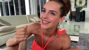 celebrity porn blow job - Emma Watson Fake Celebrity Porn POV Blowjob and Swallow