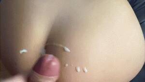 curvy anal cum shot - Big Cumshot On Curvy Ass Teen Porn Gif | Pornhub.com