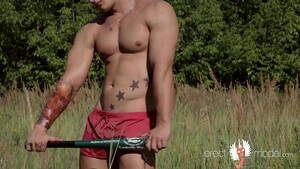 Hot Baseball Gay Porn - Hot naked baseball player with bat from baseball gay porn - XNXX.COM