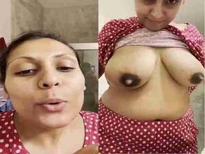 indian with lactating nipples - Indian aunty lactating her big boobs in washroom - FSI Blog