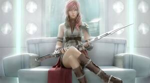 Lightning Final Fantasy Porn Videos - Final Fantasy XIII's Lightning Farron Becomes A Model?! â€“ Anime Reviews and  Lots of Other Stuff!