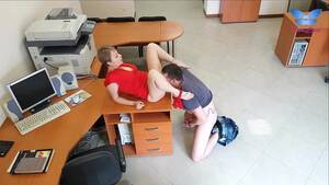 exciting office sex - Free Hard sex in the office with sexually excited secretary Porn Video HD