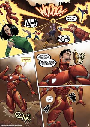 Iron Man Porn Comics - Bimbo Avengers Porn Comic - Page 004