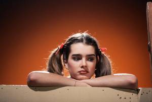 90s Pigtails Braces - Brooke Shields was quite the 'pretty baby' in pigtails as a young teen  model (Was that allusion creepy? My b.)