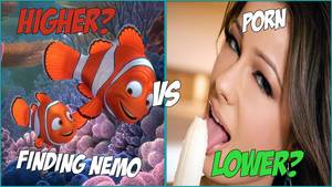 Finding Nemo Cartoon Porn - FINDING NEMO VS. PORN!? (Higher/Lower)