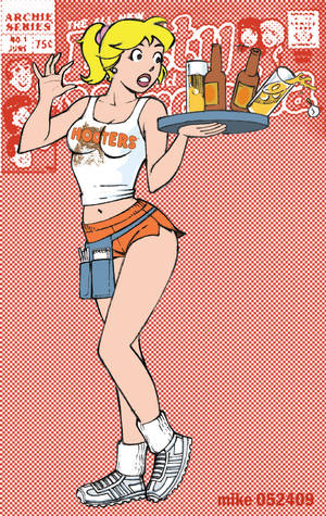 betty sexy nude toons - Archie comics