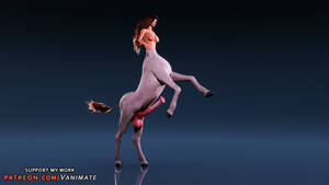 centaur hentai huge penis - Futanari centaur shows off her big horny cock and pussy - 8 Pics | Hentai  City