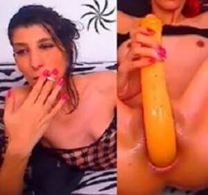 20 Inch Dildo Porn - Extreme anal - 20â€ inch dildo in her asshole - ThisVid.com