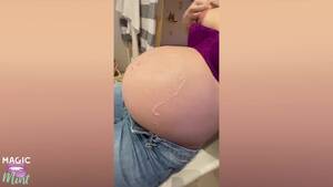 milf pregnant belly - PREGNANT MILF ASKED ME TO CUM ON HER BIG BELLY - Pornhub.com