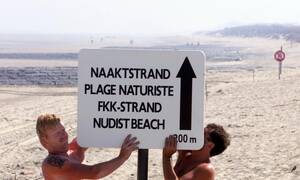 glf on nude beach sex - Belgian nude beach blocked on fears sexual activity could spook wildlife |  Belgium | The Guardian