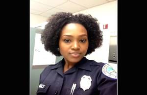black police officer - 