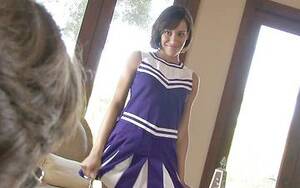 Courtney Cheerleader Audition Porn - Pretty cheerleader Courtney Page takes on big cock for sucking and fucking  | bang.com