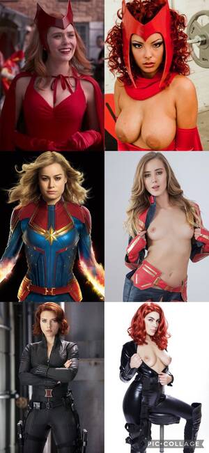 Danni Cole Scarlet Witch Porn - Celeb/Porn Combos: Elizabeth Olsen and Danni Cole, Brie Larson and Haley  Reed, Scarlett Johansson and Valentina Nappi (Rules in Comment) :  r/CelebWouldYouRather