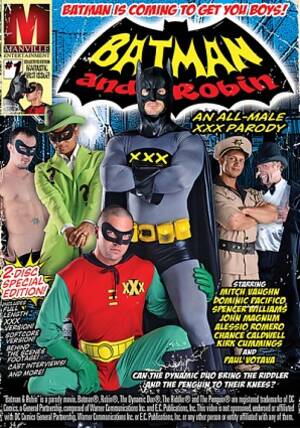 Batman Porn Dvd - Batman & Robin: An All Male XXX Parody Adult DVD