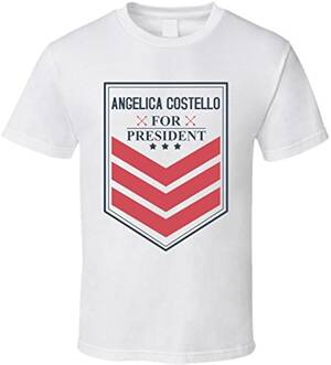 Americas Most Patriotic Porn Star - Amazon.com: Angelica Costello for President Funny Best Ever Female Porn Star  Cool Fan T Shirt : Ropa, Zapatos y JoyerÃ­a