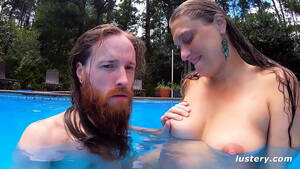 amateur poolside fucking - Homemade Sex and Blowjob In The Pool - XNXX.COM