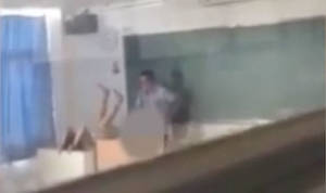 desk cam sex - School sex