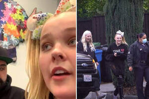 Jojo Siwa Porn - JoJo Siwa reveals she was victim of swatting prank as '50 cops' surround  her LA home after she came out as LGBTQ | The US Sun