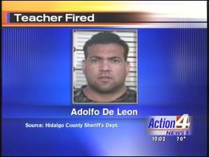 Donna Douglas Porn Captions - Veterans Middle School teacher Adolfo De Leon was arrested in another porn  case in May.