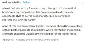 anal sex orgy tumblr - Maybe the FTX sex cult rumors were true. Post from Caroline blog comparing  her poly relationships to â€œImperial Chinese Haremsâ€ : r/Buttcoin