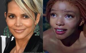 Halle Berry Porn Star - Halle Berry Defends Halle Bailey Amid Storm of Criticism of 'Little  Mermaid' Teaser