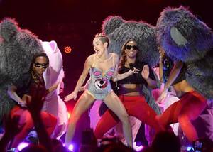 Miley Cyrus Interracial Porn - Miley Cyrus VMA performance: White appropriation of black bodies.