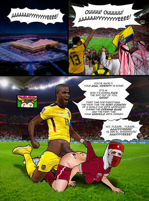 football toon sluts - FIFA World Cup Qatar 2022- Soccer Hentai [Aivelin] - Porn Cartoon Comics