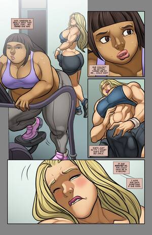 Big Strong Women Porn Comics - Heavy Gains- MuscleFan - Porn Cartoon Comics