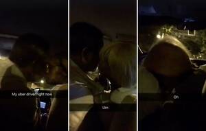 blowjob sleeping - Passenger Records His Uber Driver Getting a Blowjob From \