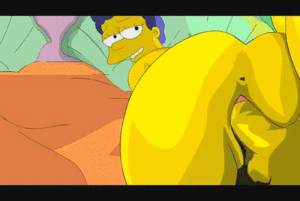 animated simpsons porn - Marge Simpson romped from behind â€“ Simpsons Hentai