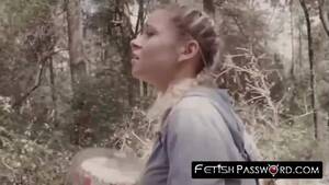 lost in the forest - Free Barely legal blond with braids, Marsha May got lost in the forest and  ended up getting drilled Porn Video HD