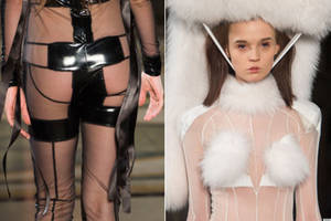 asian runway models nude - Naked Model Walks Runway For Pam Hogg At London Fashion Week (EXPLICIT  PHOTOS) | HuffPost