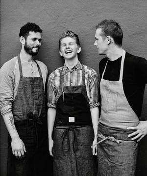 Cougar Young Boy Amateur - McGarry, on break from the kitchen at Alma, with the owner-chef, Ari  Taymor, and the chef de cuisine, Brian Maynard. Credit Peden & Munk for The  New York ...