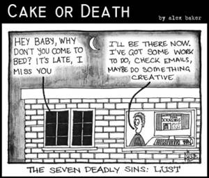 Christian Cartoon Porn - Cake or Death Cartoon 132 (Cartoon Lust September 24 2009)