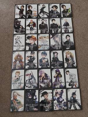 Black Butler Porn Funny - All 30 volumes of Black Butler (low-key proud of myself ã… ã… ) : r/blackbutler