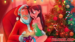 Naughty Santa Cartoon - A very naughty Christmas! Comic with Anna, Charles, Mary and Andy at a sex  party! - XNXX.COM
