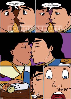 Disney Men Yaoi Porn - (Disney) Aladdin and Prince Eric Get Together