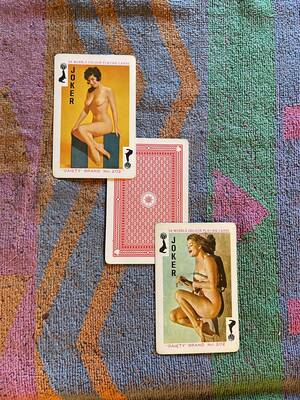 1950s Porn Playing Card - Vintage 1950's Nudie Playing Cards : r/pics