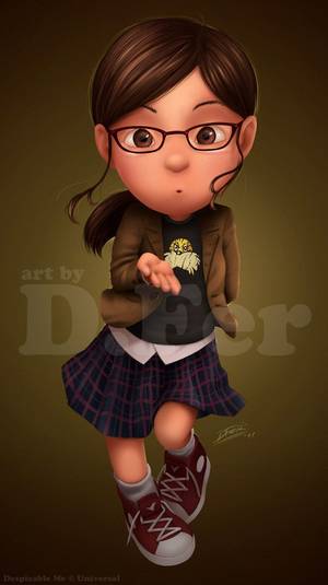 Cheeta Porn Despicable Me 2 - Fanart of Margo, one of the main characters from the movie \