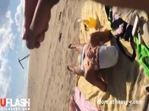 free beach cum - Cum On Strangers Head