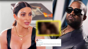 Kim Kardashian Nude - Kim Kardashian 'disgusted' with ex-husband Kanye West for showing her naked  pictures to his employees; trolls say 'only reason she's famous is that she  released a sex tape' | English Movie News -