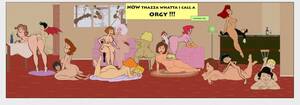 animated milf orgy - The Ultimate Milf Orgy - Porn Cartoon Comics